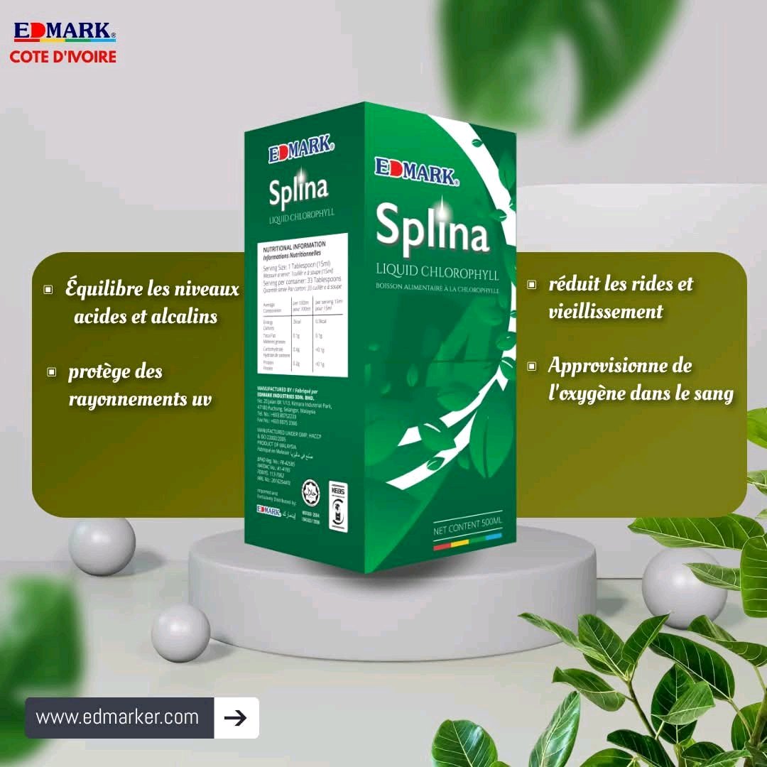 Splina Liquide Chlorophylle Edmark