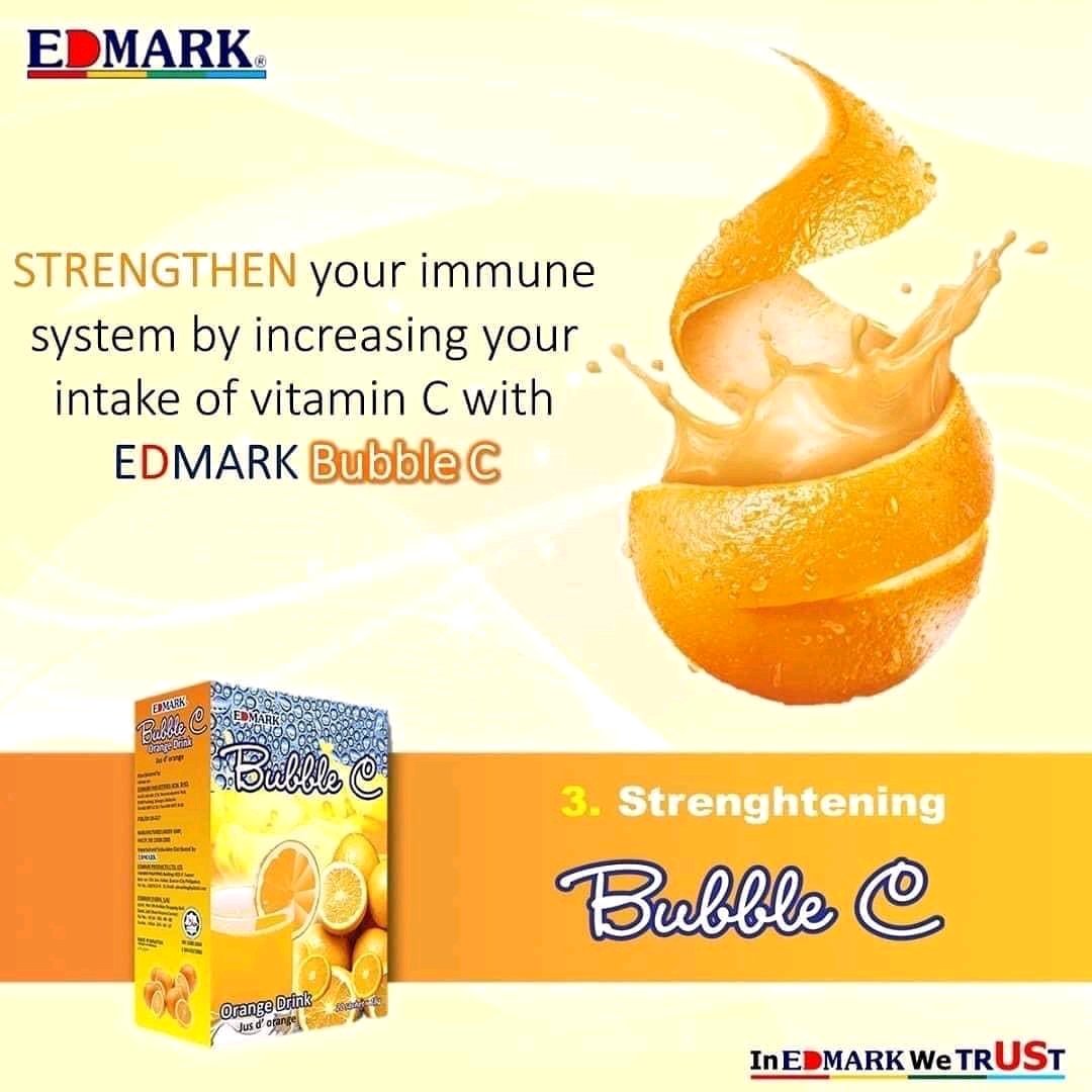 Bubble C Ou Vitamines C Edmark