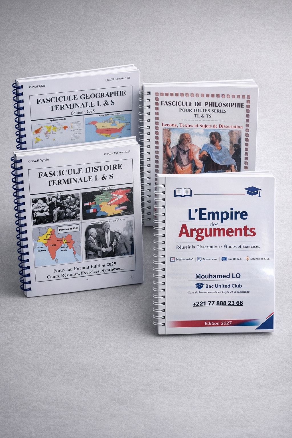 4 Fascicules His/Geo/Fr/Philo